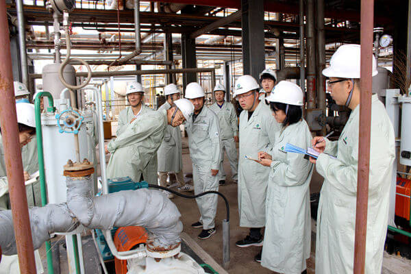 華浩軒公司一、二期裝置技改項目安全設(shè)施竣工驗收順利通過