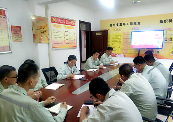 華浩軒公司生產(chǎn)技術(shù)黨支部扎實開展紀(jì)律教育月活動