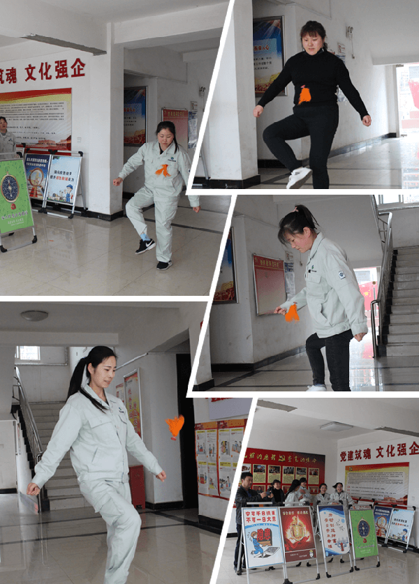 華浩軒公司舉辦女職工踢毽子比賽，慶?！叭恕眹?guó)際婦女節(jié)